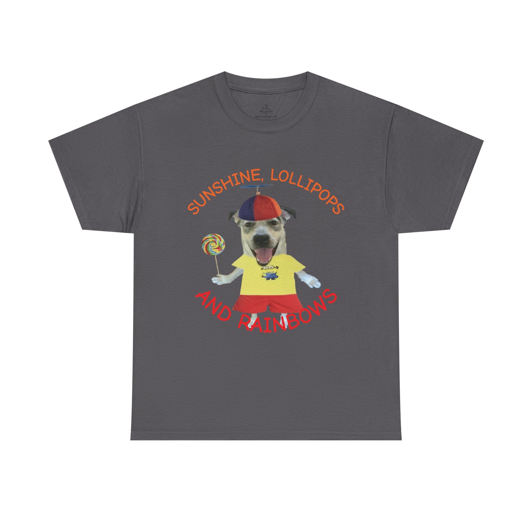Sunshine and Rainbows Dog T-Shirt