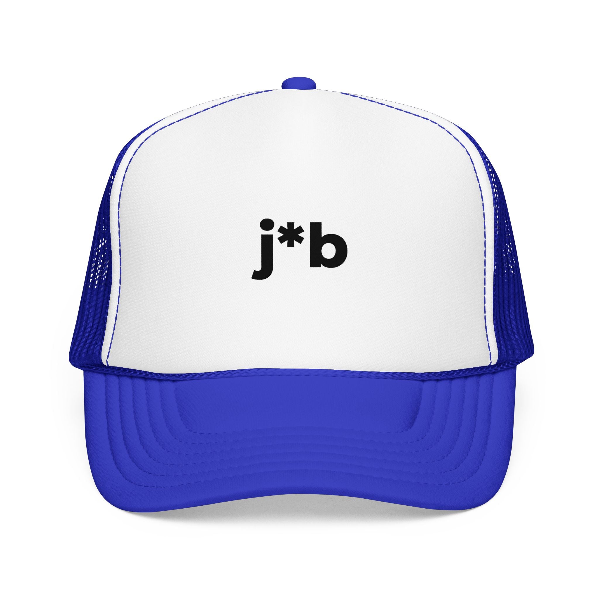 'j*b' Censored Trucker Hat — Foam Mesh Cap