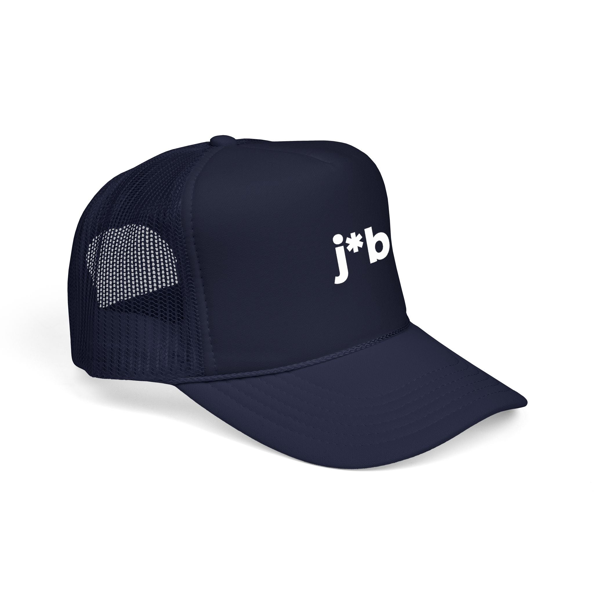 'j*b' Censored Trucker Hat — Foam Mesh Cap