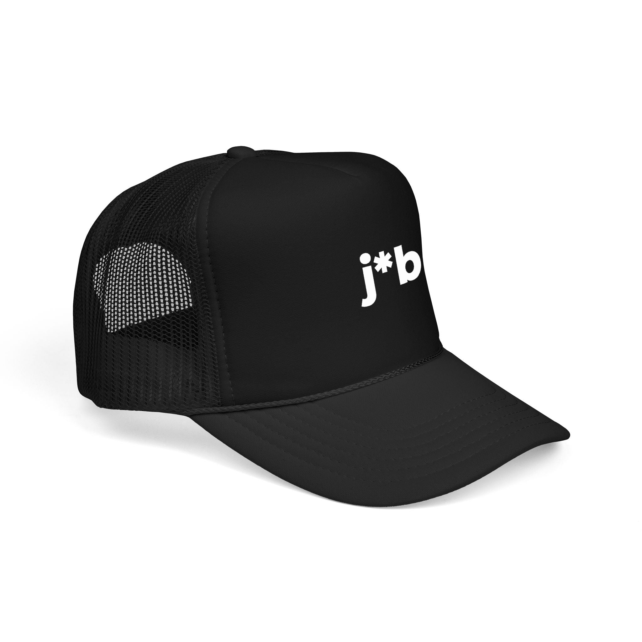 'j*b' Censored Trucker Hat — Foam Mesh Cap