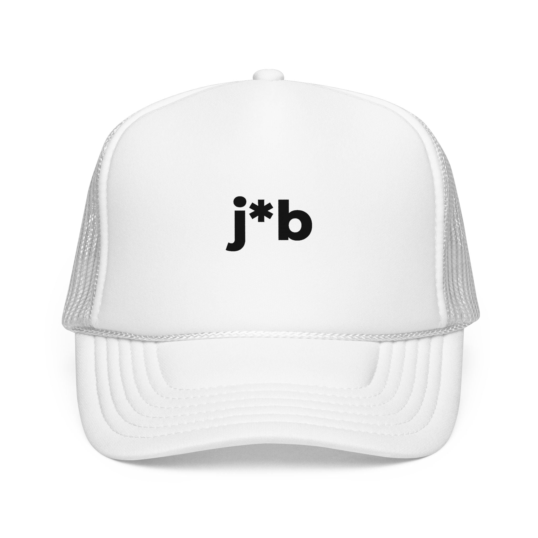 'j*b' Censored Trucker Hat — Foam Mesh Cap