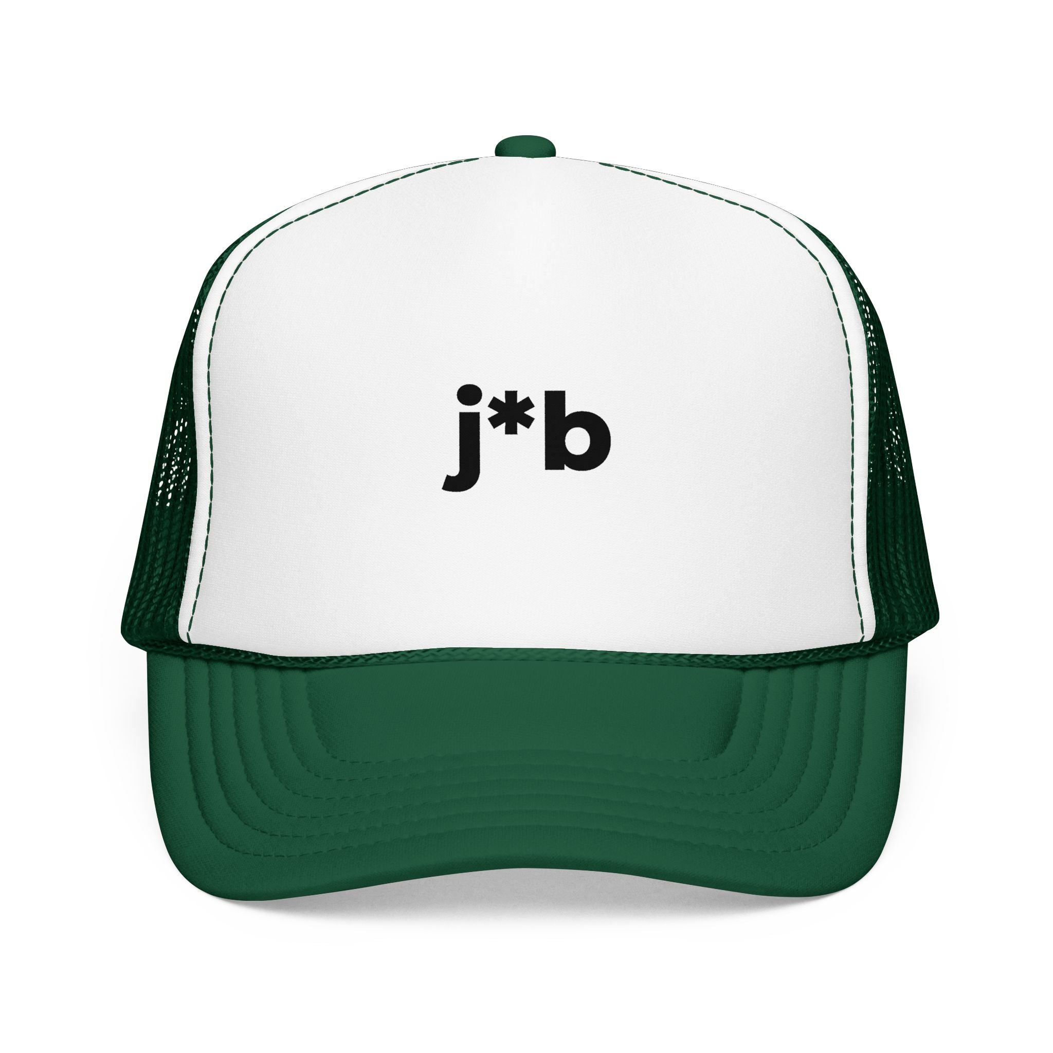 'j*b' Censored Trucker Hat — Foam Mesh Cap