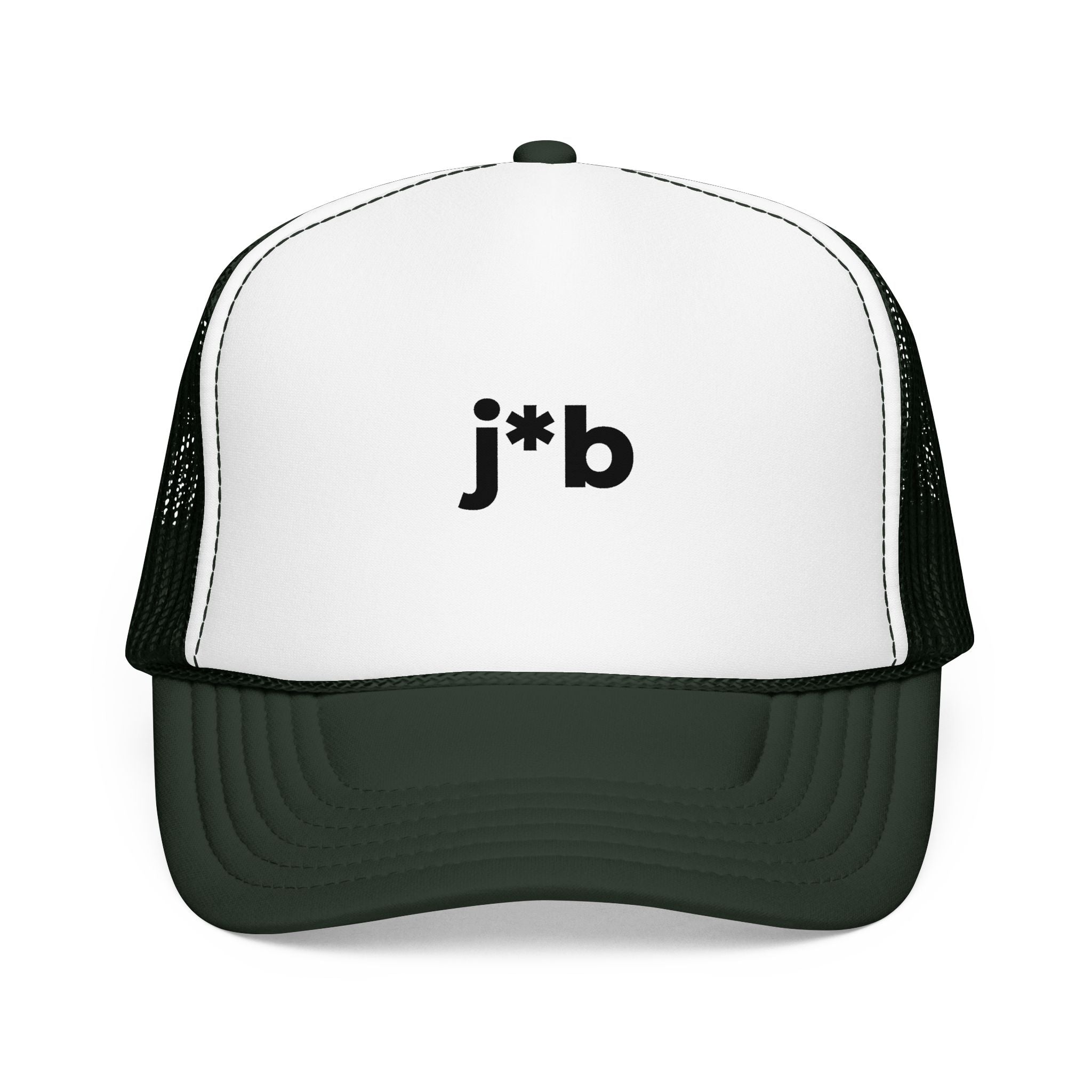 'j*b' Censored Trucker Hat — Foam Mesh Cap