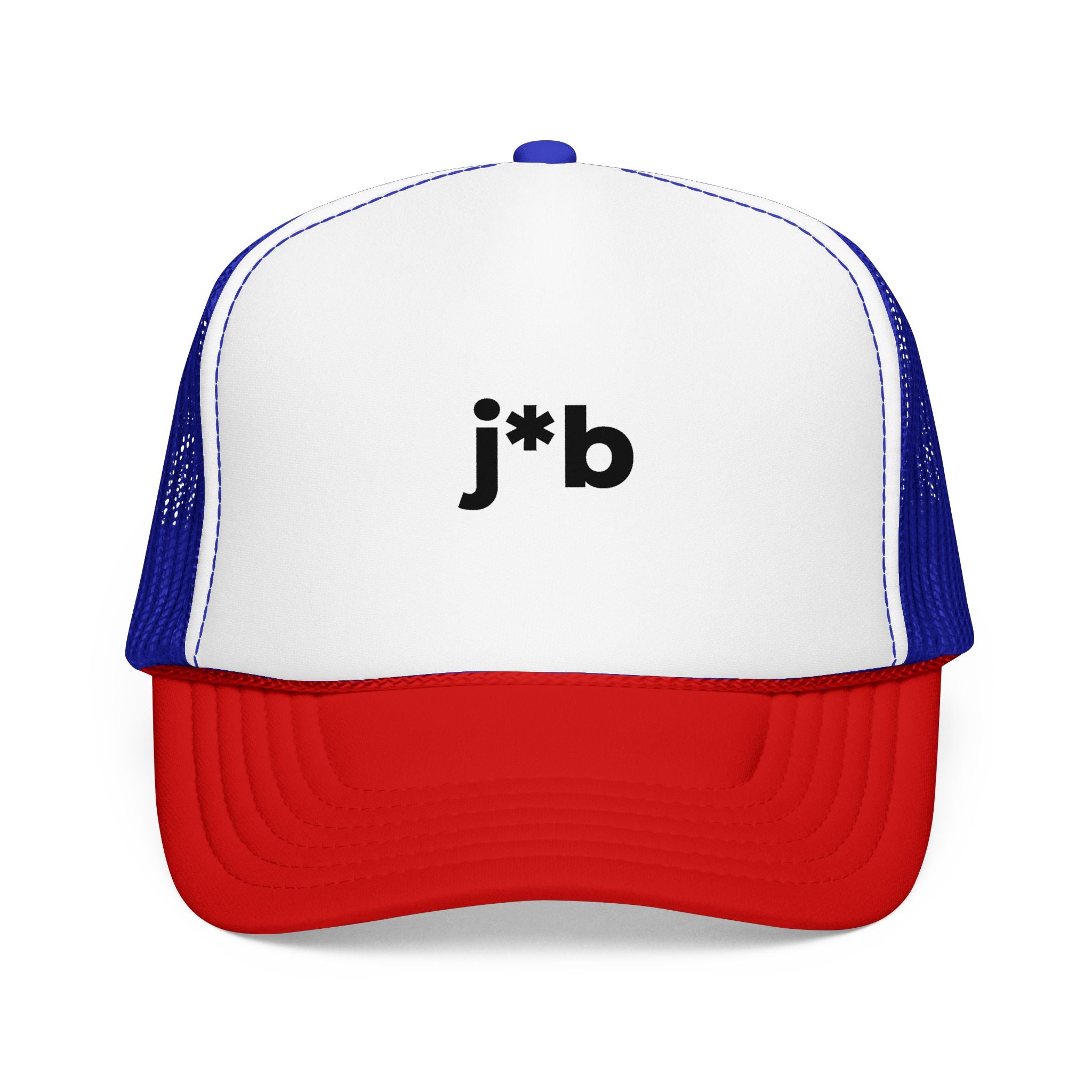 'j*b' Censored Trucker Hat — Foam Mesh Cap