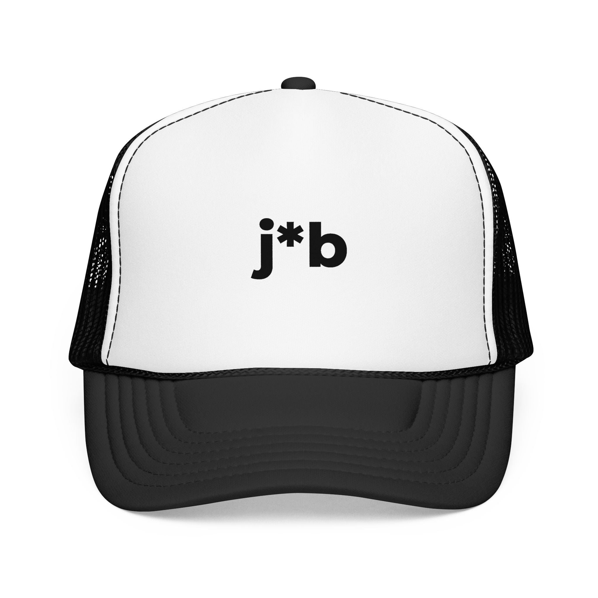 'j*b' Censored Trucker Hat — Foam Mesh Cap