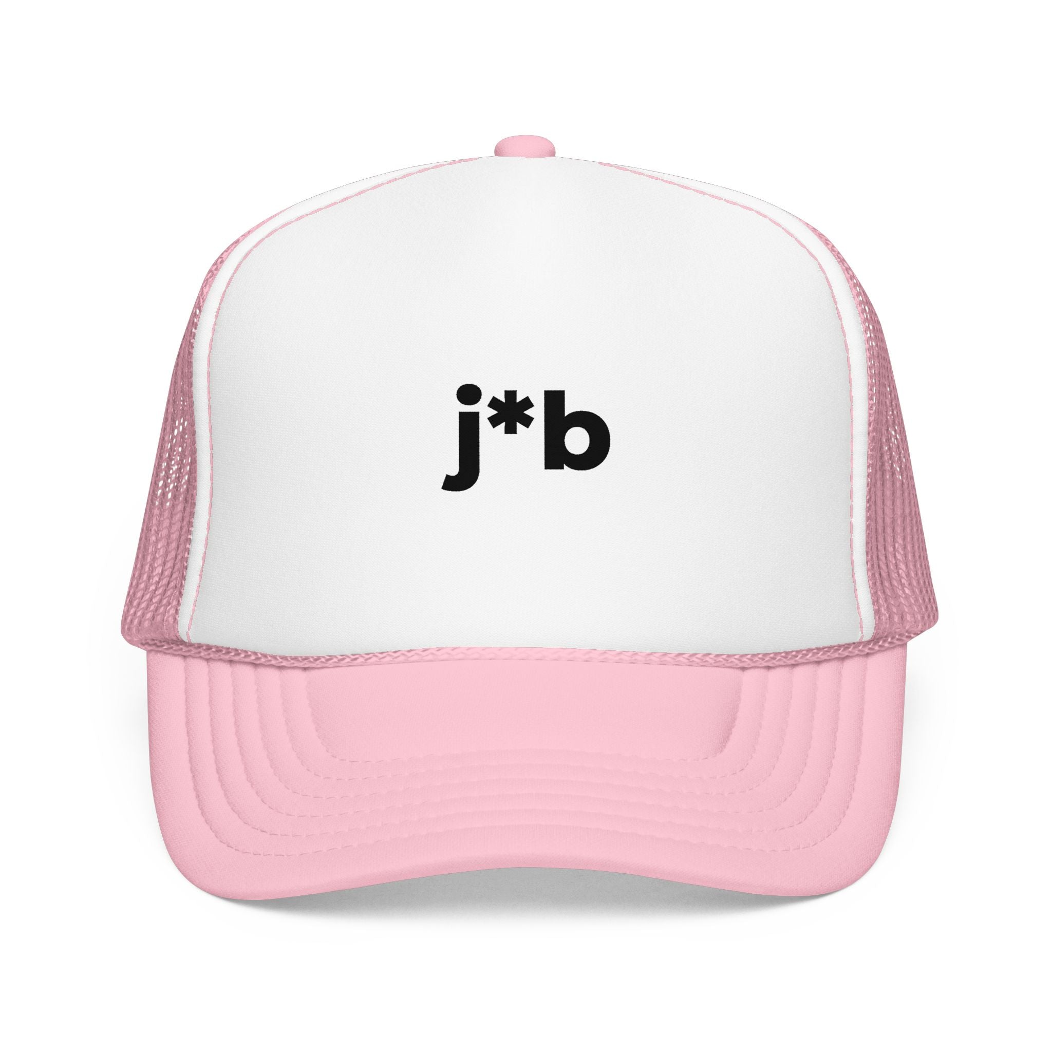 'j*b' Censored Trucker Hat — Foam Mesh Cap