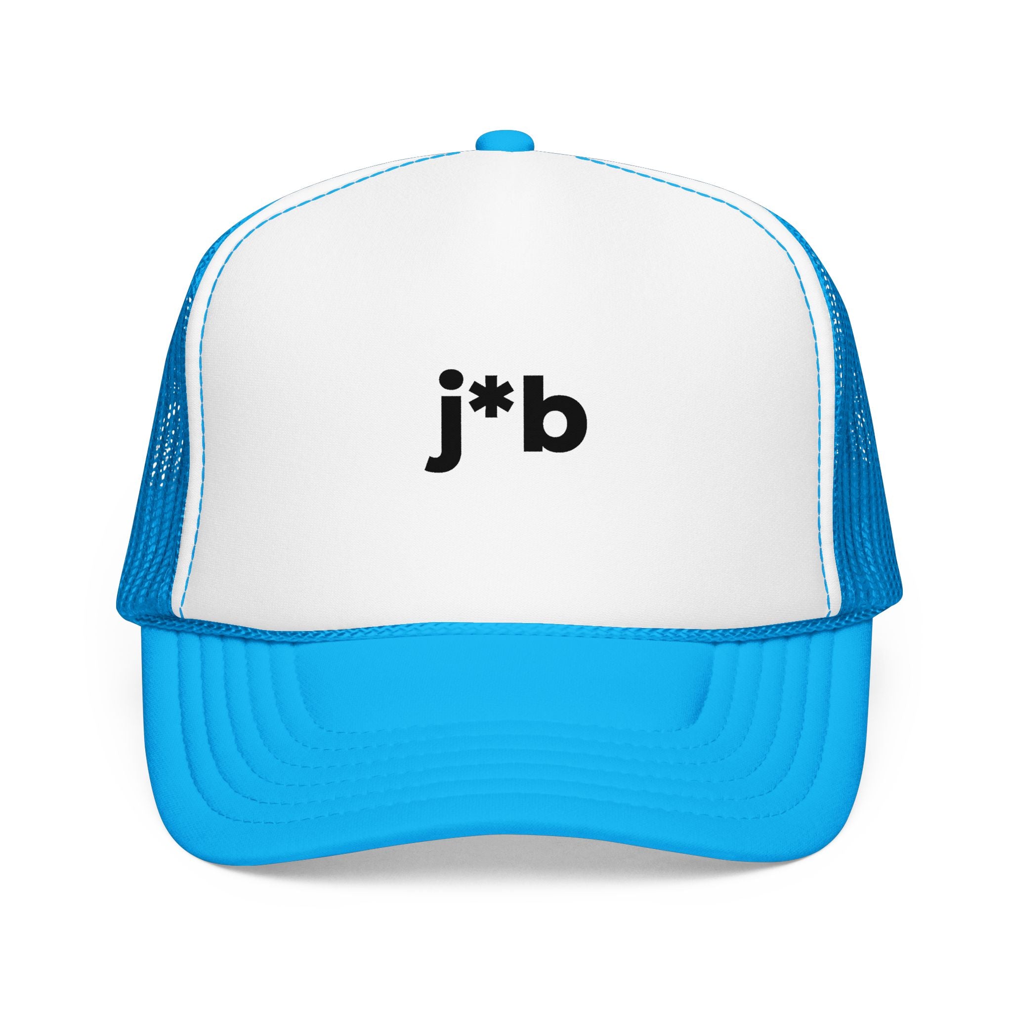 'j*b' Censored Trucker Hat — Foam Mesh Cap