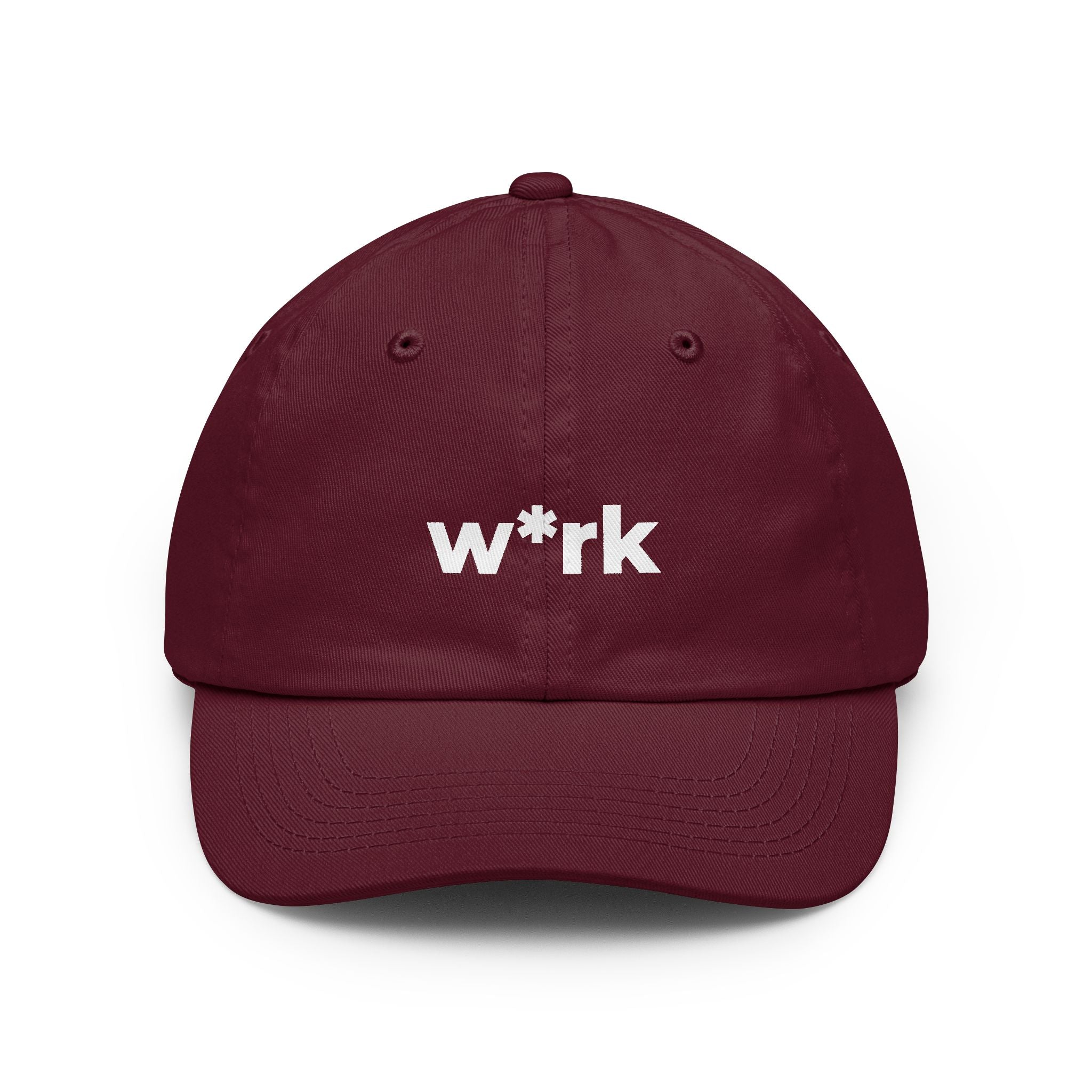 'w*rk' Censored Dad Hat