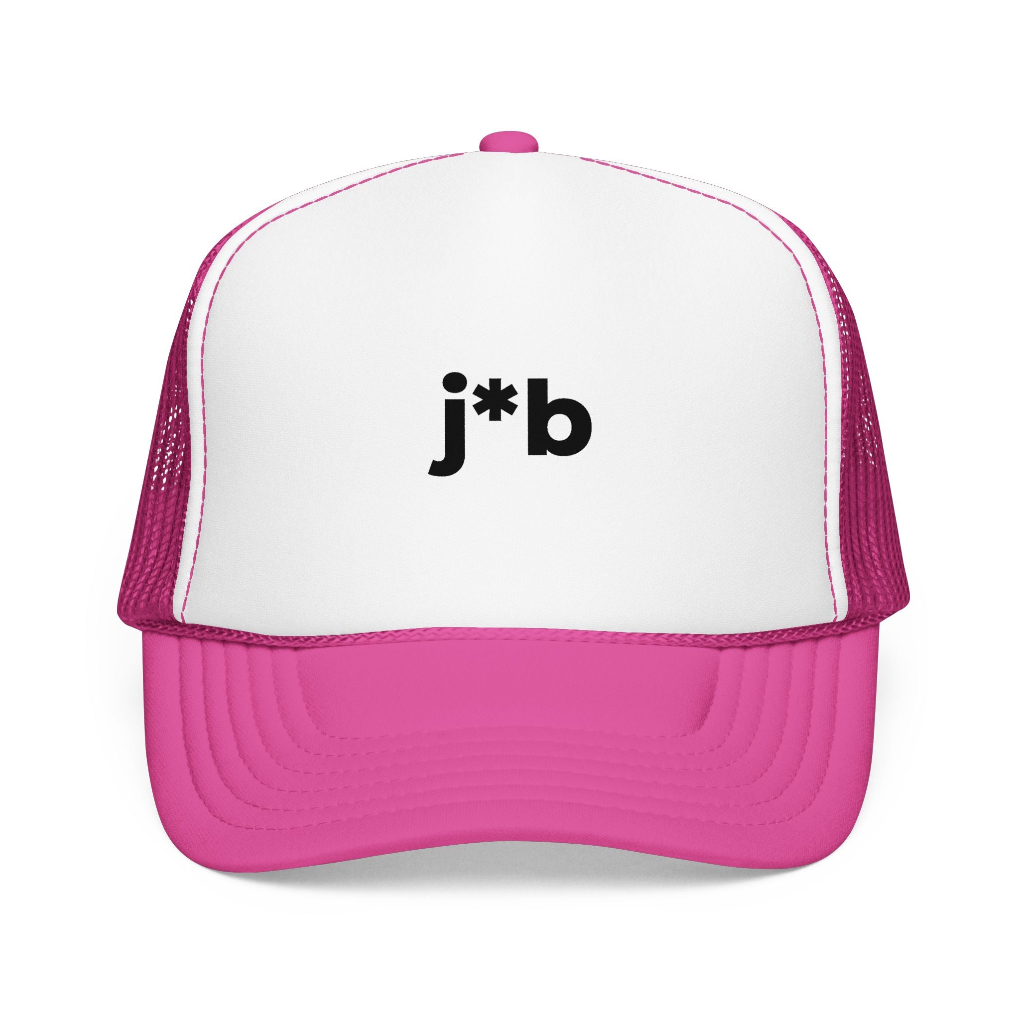 'j*b' Censored Trucker Hat — Foam Mesh Cap