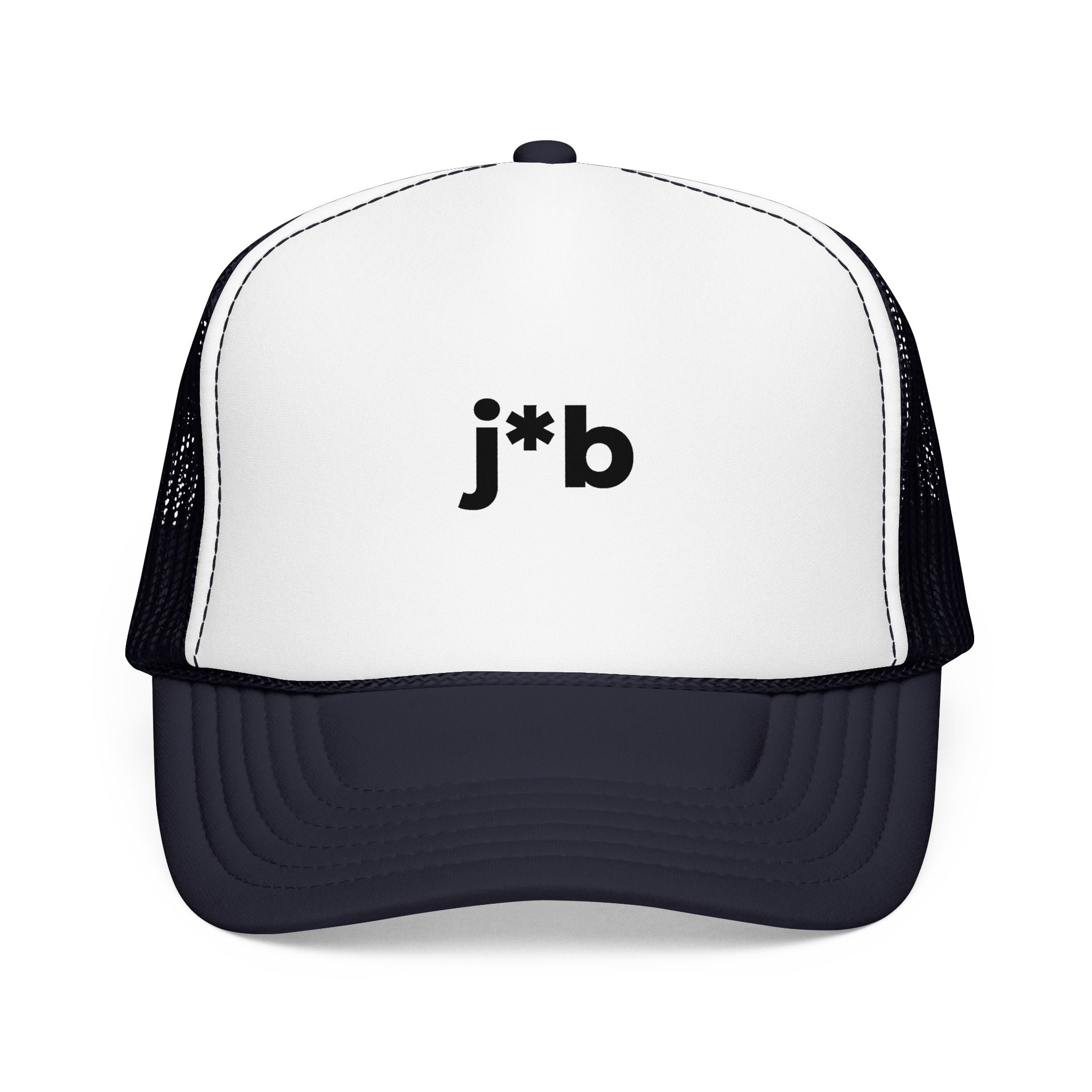 'j*b' Censored Trucker Hat — Foam Mesh Cap