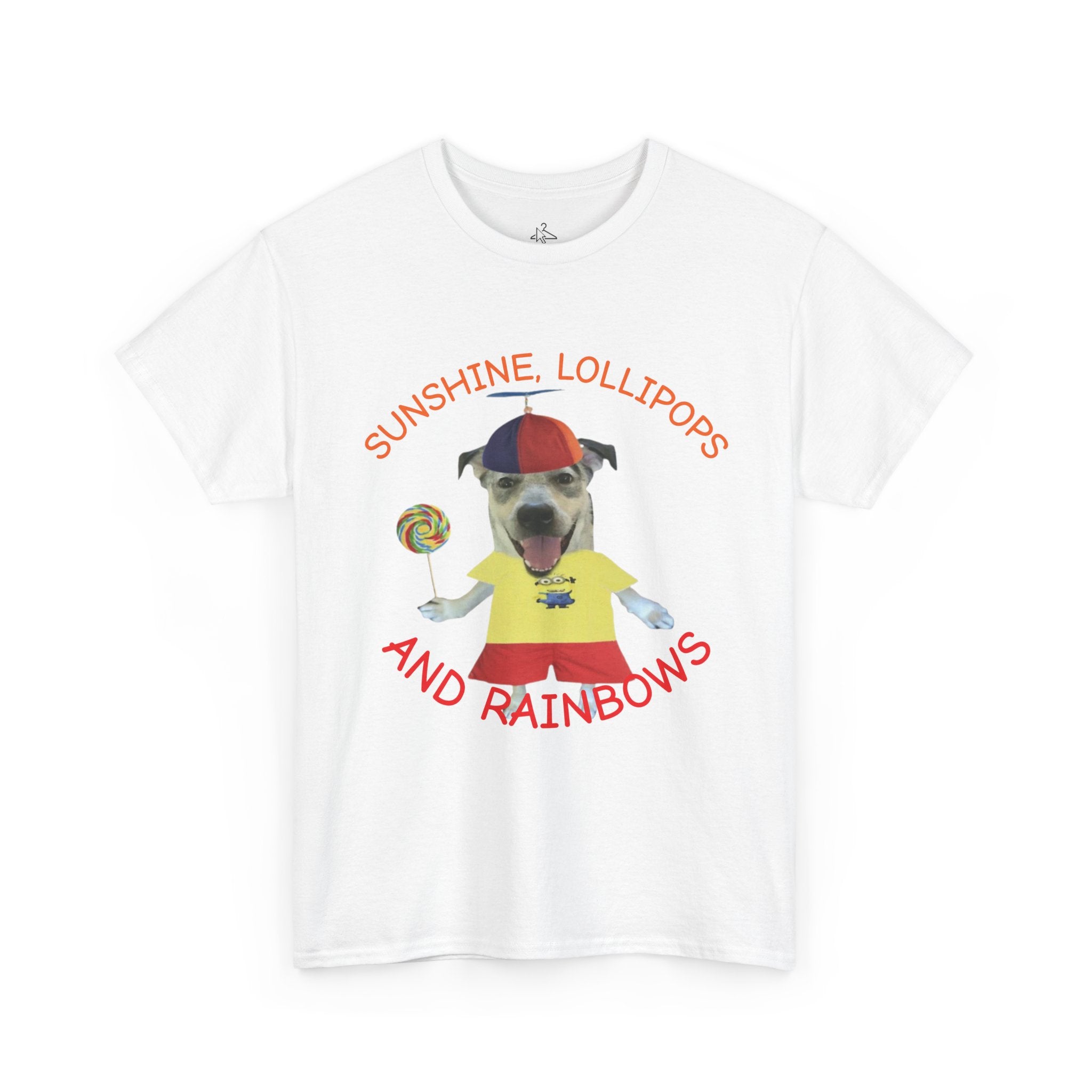 Sunshine and Rainbows Dog T-Shirt